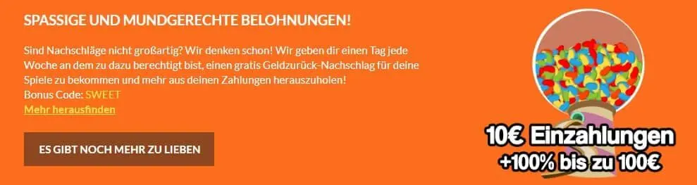 JellyBean Casino Einzahlung