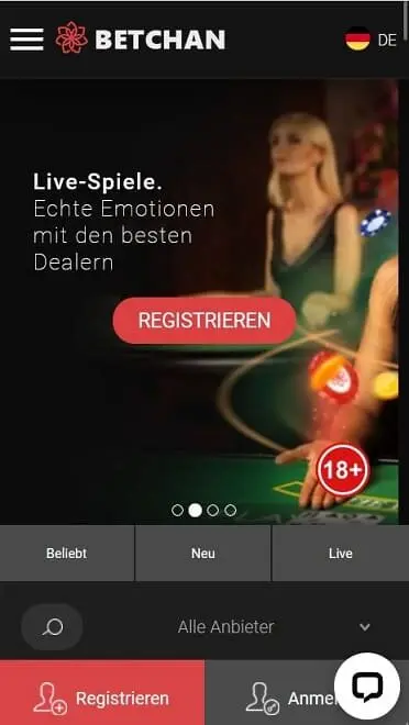 Betchan mobile_Casinos Anmelden