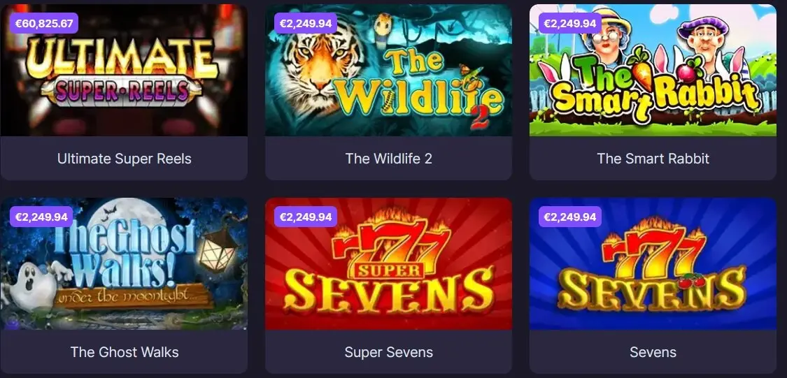 BitStarz Jackpotsspiele