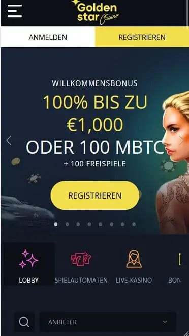 Golden Star MobileCasino