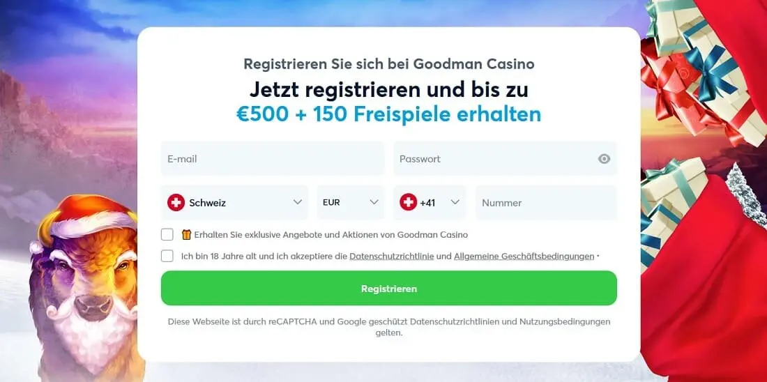 goodman casino anmelden CH