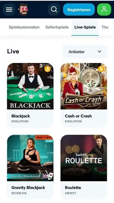 goodman live spiele