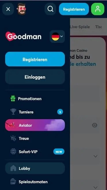 goodmancasino mobile anmelden