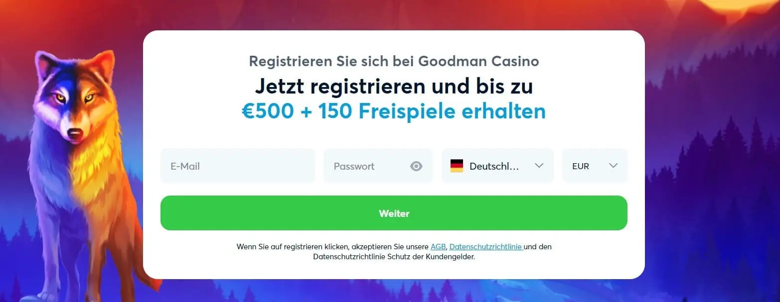 Goodman Casino Anmelden CH