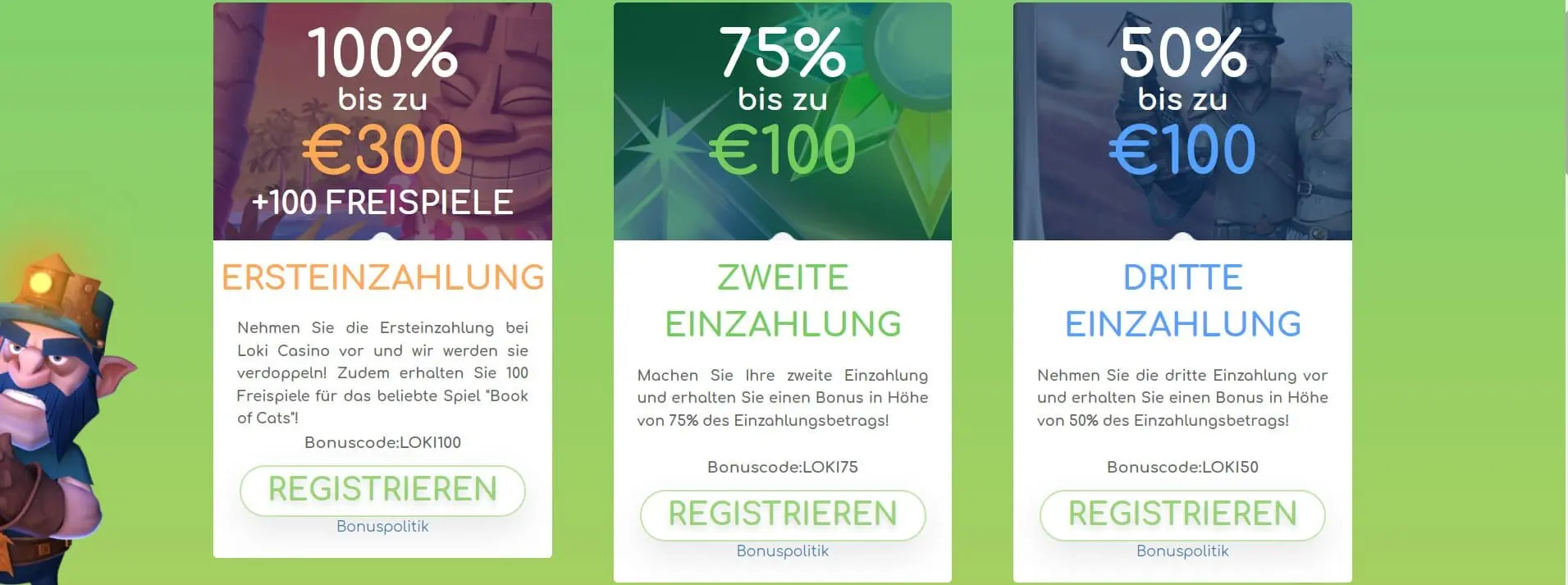 loki Blackjack Casinos online boni