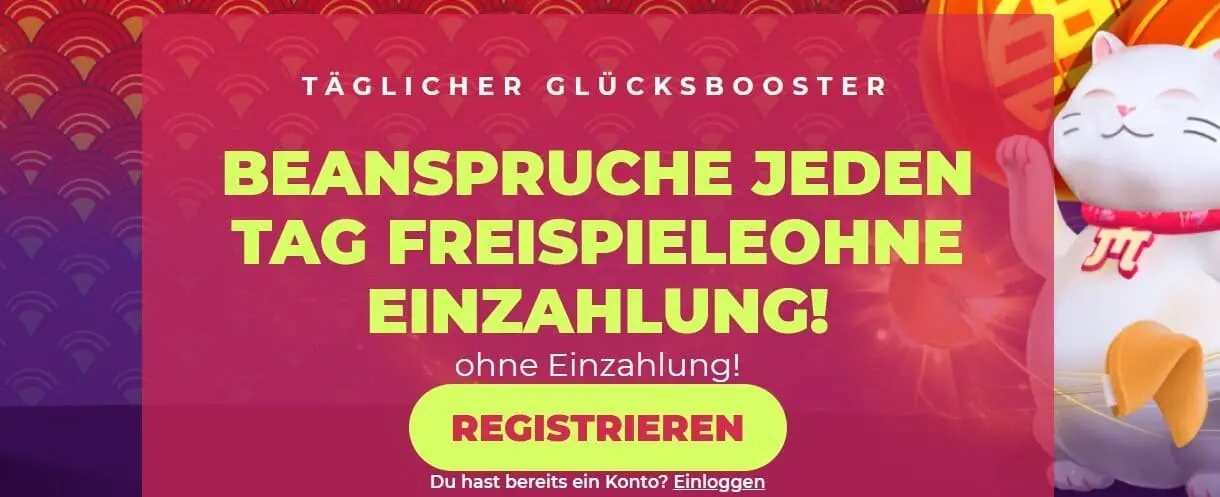 Maneki Casino täglicher glücksbooster